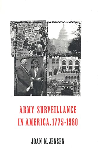 Stock image for Army Surveillance in America, 1775-1980 for sale by Better World Books