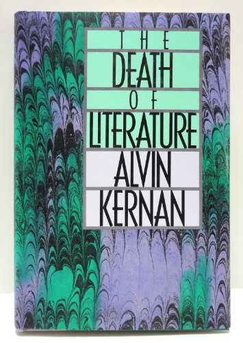 Beispielbild fr The Death of Literature zum Verkauf von Better World Books