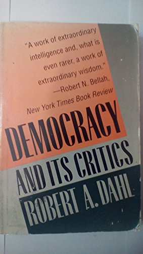 Beispielbild fr Democracy and Its Critics zum Verkauf von Blackwell's