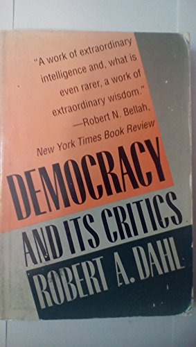 Stock image for Democracy and Its Critics for sale by RareNonFiction, IOBA