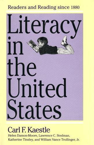 Beispielbild fr Literacy in the United States. Readers and Reading Since 1880 zum Verkauf von Research Ink