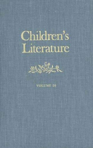 Stock image for Children's Literature: Volume 20 (Children's Literature Series) for sale by Midtown Scholar Bookstore