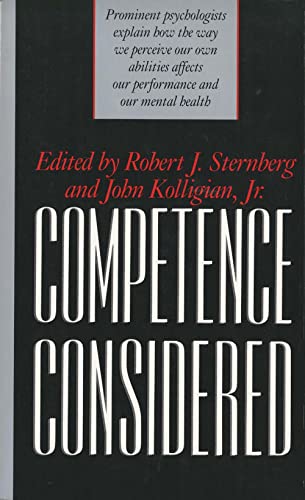 Imagen de archivo de Competence Considered a la venta por Midtown Scholar Bookstore