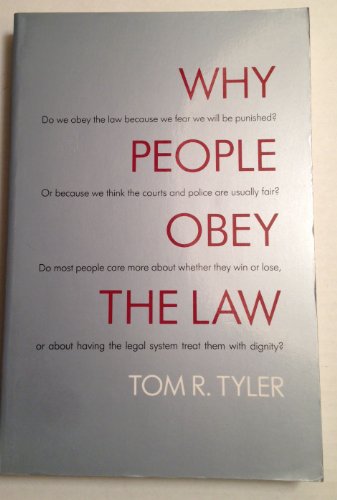 Stock image for Why People Obey the Law for sale by HPB-Red