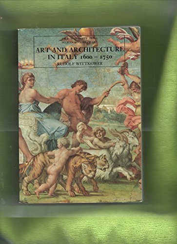 Beispielbild fr Art and Architecture in Italy, 1600-1750 zum Verkauf von Better World Books