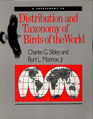 Imagen de archivo de A Supplement to "Distribution and Taxonomy of Birds of the World" a la venta por Better World Books: West