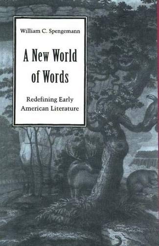 Beispielbild fr A New World of Words: Redefining Early American Literature zum Verkauf von Wonder Book