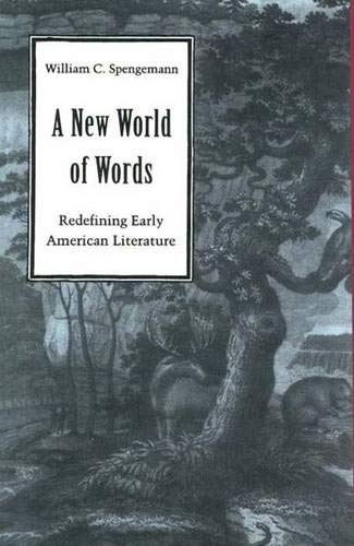 9780300057942: A New World of Words: Redefining Early American Literature