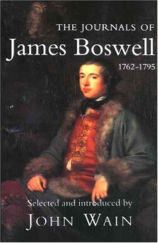 9780300060744: The Journals of James Boswell 1762-1795