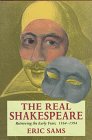 9780300061291: The Real Shakespeare: Retrieving the Early Years, 1564-1594: Retrieving the Early Years, 1564-94