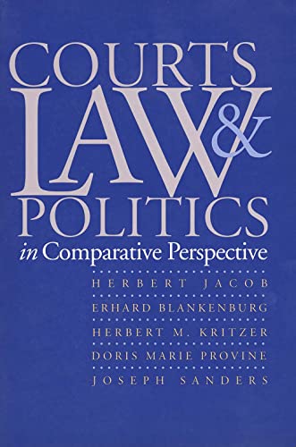 Stock image for Courts, Law, and Politics in Comparative Perspective for sale by Wonder Book