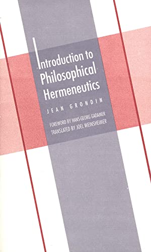 Beispielbild fr Introduction to Philosophical Hermeneutics zum Verkauf von Blackwell's