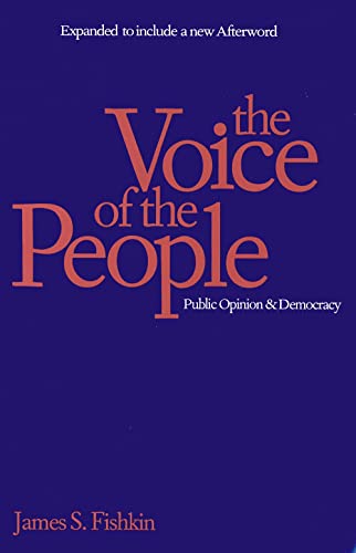 Beispielbild fr The Voice of the People : Public Opinion and Democracy zum Verkauf von Better World Books