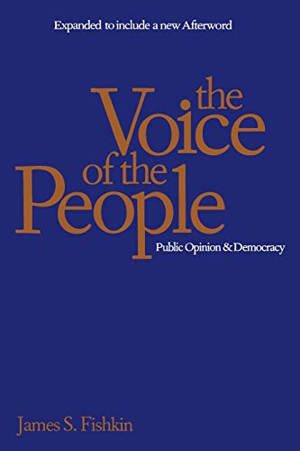 9780300072556: VOICE OF THE PEOPLE: Public Opinion and Democracy
