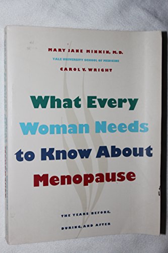 Stock image for What Every Woman Needs to Know about Menopause: The Years Before, During, and After Minkin M.D., Mary Jane and Wright Ph.D., Carol V. for sale by Aragon Books Canada