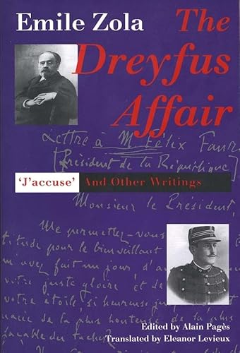 Beispielbild fr The Dreyfus Affair: J`Accuse and Other Writings zum Verkauf von Zoom Books Company