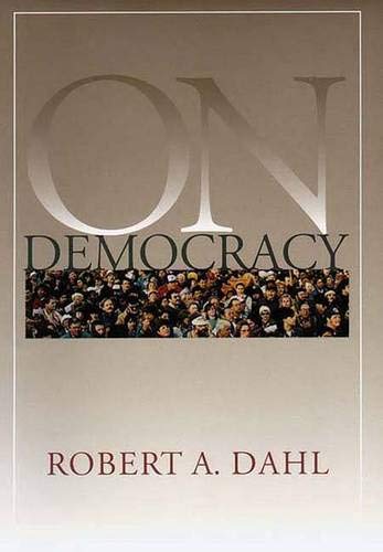 Beispielbild fr On Democracy zum Verkauf von Better World Books