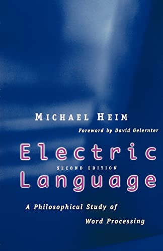 Beispielbild fr Electric Language : A Philosophical Study of Word Processing zum Verkauf von Better World Books