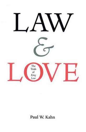 9780300078282: Law and Love: The Trials of King Lear