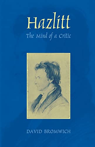 Beispielbild fr Hazlitt " The Mind of a Critic zum Verkauf von WorldofBooks