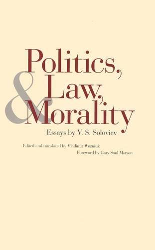 9780300079951: Politics, Law, and Morality: Essays by V. S. Soloviev