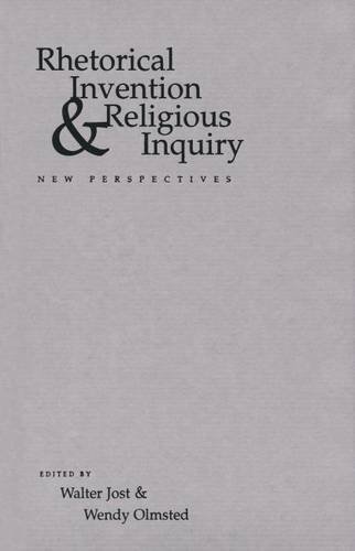 Stock image for RHETORICAL INVENTION & RELIGIOUS INQUIRY for sale by Librairie Philosophique J. Vrin