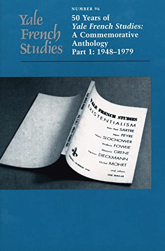 Beispielbild fr Yale French Studies: A Commemorative Anthology, Part 1: 1948-1979 (Volume 1) zum Verkauf von Anybook.com