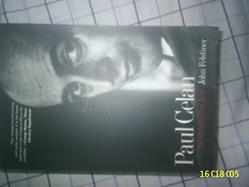 Stock image for Paul Celan: Poet, Survivor, Jew for sale by ThriftBooks-Atlanta