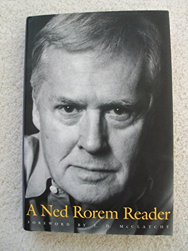 A Ned Rorem Reader (9780300089844) by Rorem, Mr Ned; Rorem, Ned; McClatchy, J.