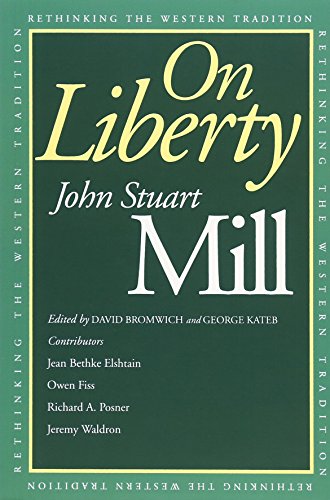 Stock image for On Liberty (Rethinking the Western Tradition) for sale by BooksRun