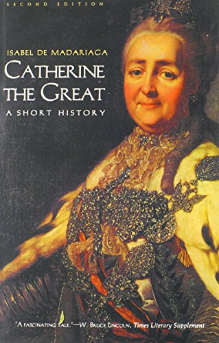 Beispielbild fr Catherine the Great: A Short History zum Verkauf von Wonder Book