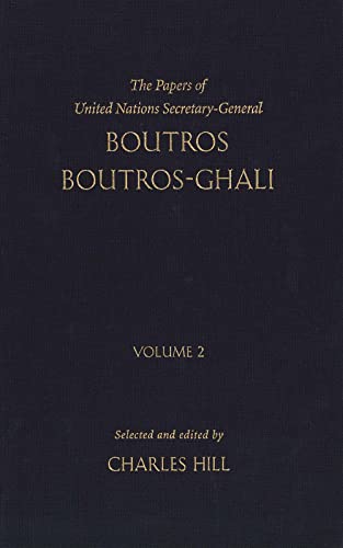 9780300098211: The Papers of United Nations Secretary-General Boutros Boutros-Ghali: 3 Volume Set