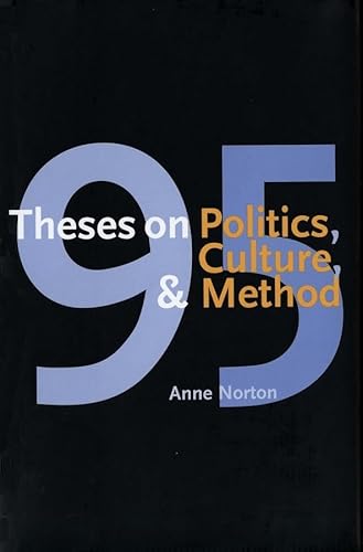 Imagen de archivo de 95 Theses on Politics, Culture, and Method a la venta por HPB-Red