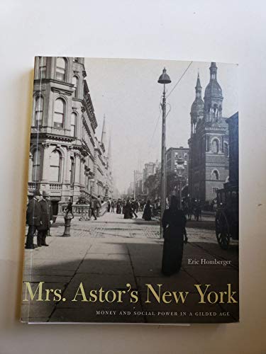 Mrs. Astor's New York: Money and Social Power in a Gilded Age - Homberger, Eric