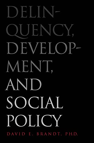 Stock image for Delinquency, Development, and Social Policy (Current Perspectives in Psychology) for sale by Midtown Scholar Bookstore