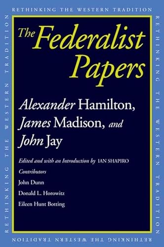 Imagen de archivo de The Federalist Papers (Rethinking the Western Tradition) a la venta por Books From California