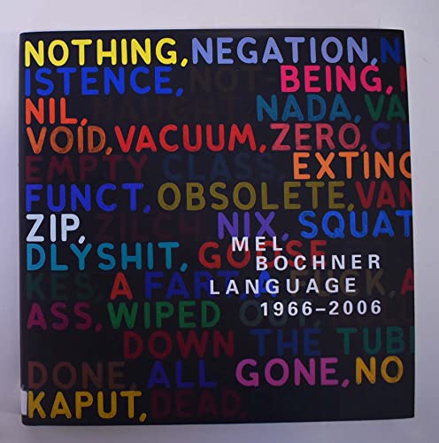 Beispielbild fr Mel Bochner: Language 1966-2006 zum Verkauf von Hafa Adai Books