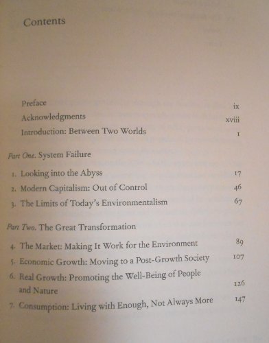 Beispielbild fr The Bridge at the Edge of the World: Capitalism, the Environment, and Crossing from Crisis to Sustainability zum Verkauf von Wonder Book