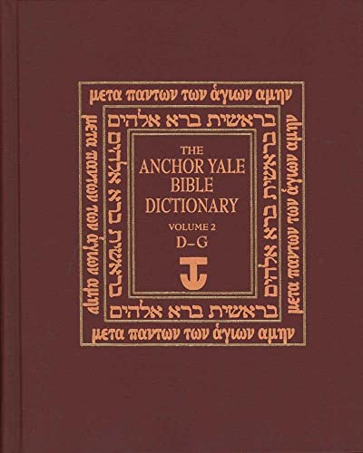 Imagen de archivo de The Anchor Yale Bible Dictionary, D-G a la venta por Brook Bookstore