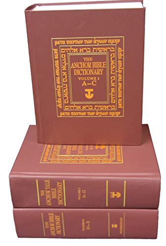 Stock image for The Anchor Bible Dictionary 6-Volume Prepack: (contains one copy of each volume) (The Anchor Yale Bible Dictionary) for sale by Ria Christie Collections