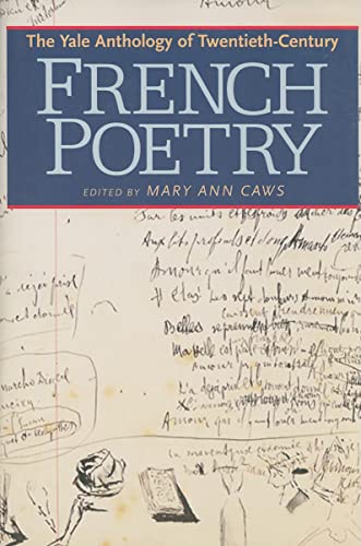 9780300143188: The Yale Anthology of Twentieth-Century French Poetry