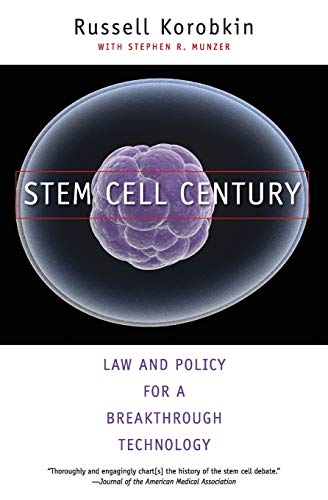 9780300143232: Stem Cell Century: Law and Policy for a Breakthrough Technology