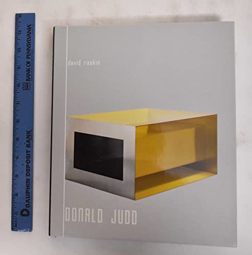 9780300162769: Donald Judd