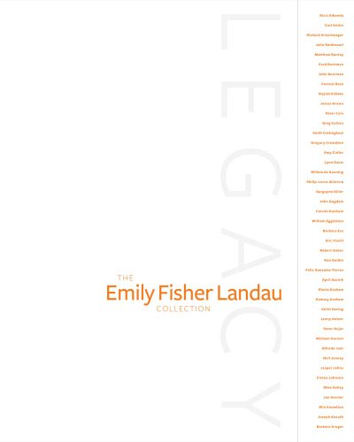 Imagen de archivo de Legacy: The Emily Fisher Landau Collection a la venta por ANARTIST