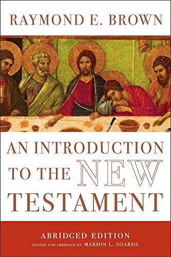 Beispielbild fr An Introduction to the New Testament: The Abridged Edition (The Anchor Yale Bible Reference Library) zum Verkauf von Ergodebooks