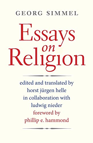 9780300205077: Essays on Religion