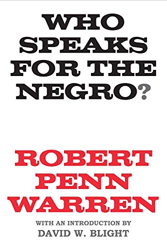 9780300205107: Who Speaks for the Negro?