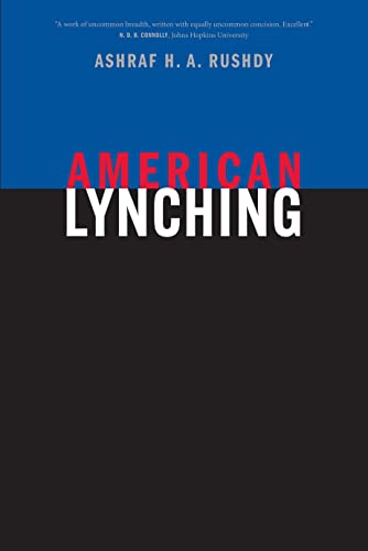 Imagen de archivo de American Lynching a la venta por ThriftBooks-Atlanta