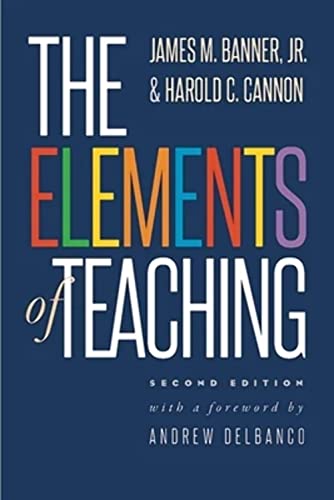 9780300218558: The Elements of Teaching