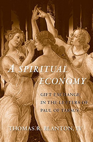 Imagen de archivo de A Spiritual Economy: Gift Exchange in the Letters of Paul of Tarsus (Synkrisis) a la venta por Orion Tech